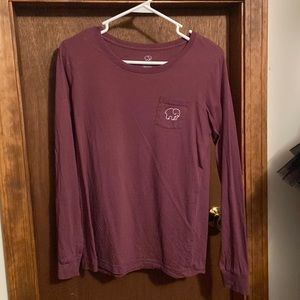 ivory ella long sleeve tee